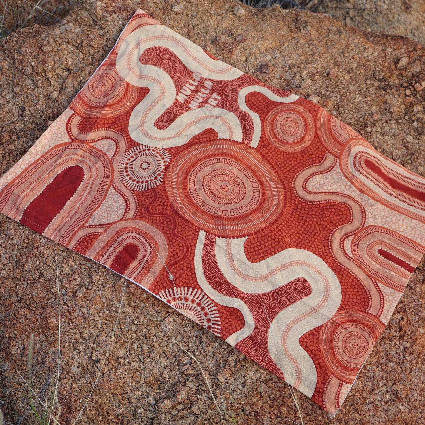 Rain Filling Waterholes - Tea Towel