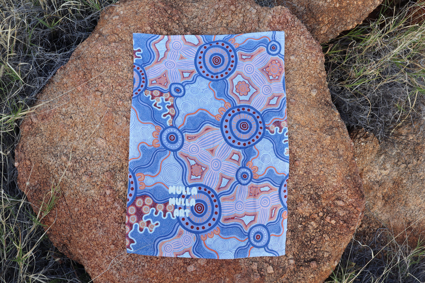 Rain Filling Waterholes - Tea Towel