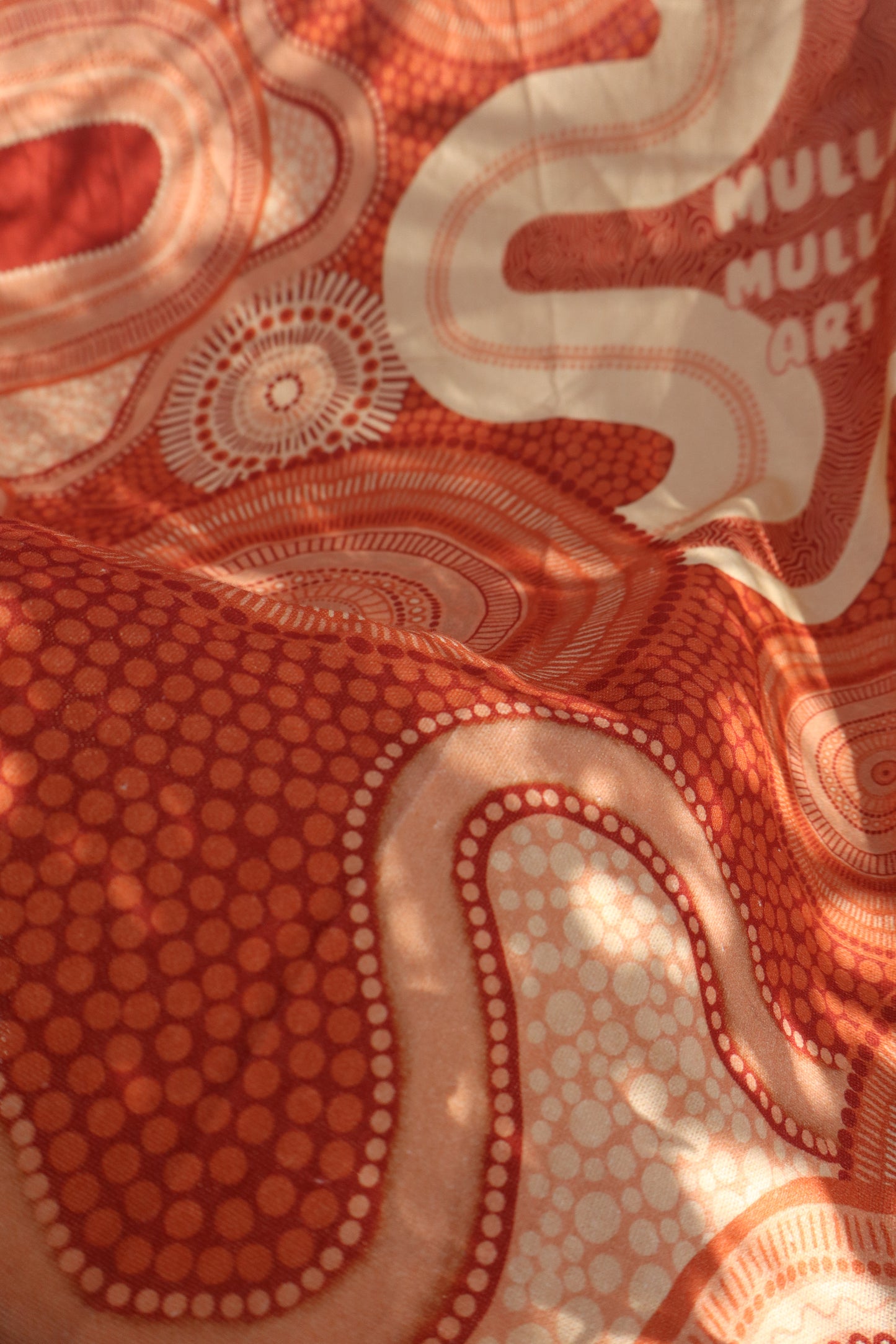 Rain Filling Waterholes - Tea Towel